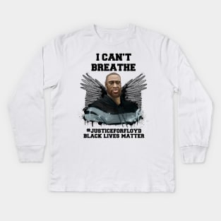 I CAN'T BREATHE Kids Long Sleeve T-Shirt